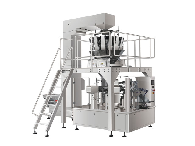 RL-GD8-300D/350D/400D三種貓砂混合全自動(dòng)包裝機(jī)